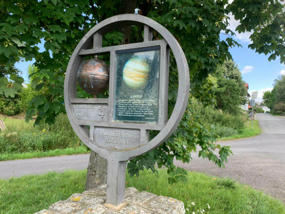 Jupiterstation des Planetenwegs