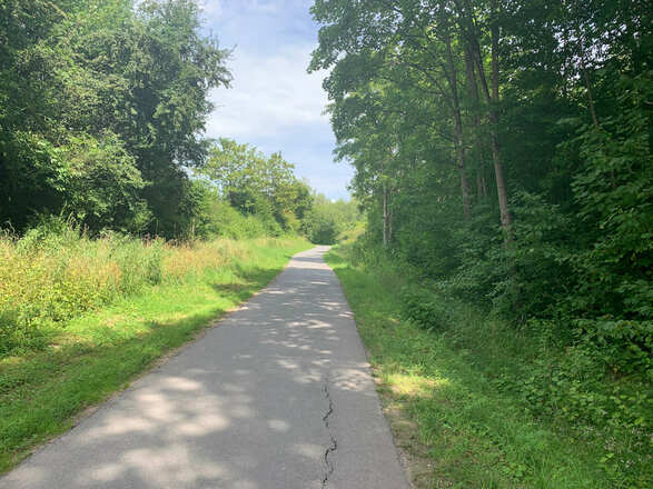 Auf dem Friedrich-Rückert-Weg