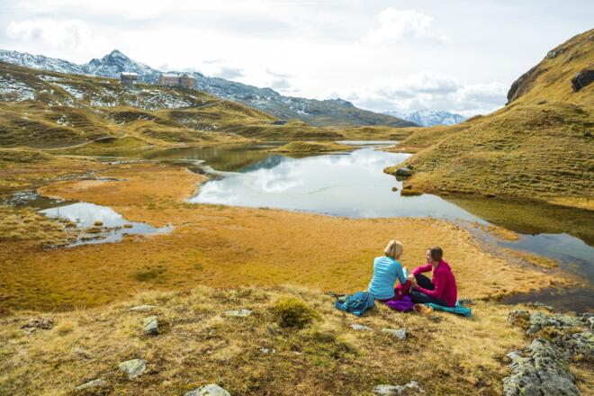 Scheidseen und Neue Heilbronner Hütte