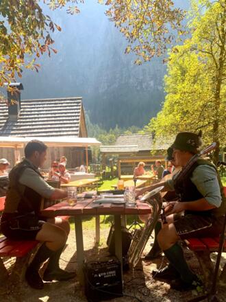 Die Arikogler am Almfest im Kopenwinkl