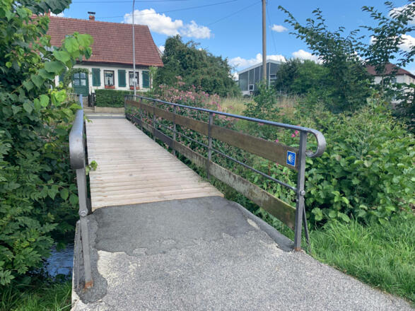 Über die Brücke nach Rödental