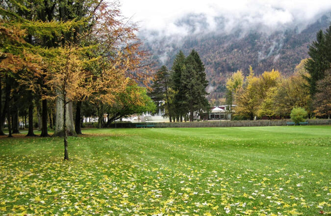 Der Rupertuspark Bad Reichenhall