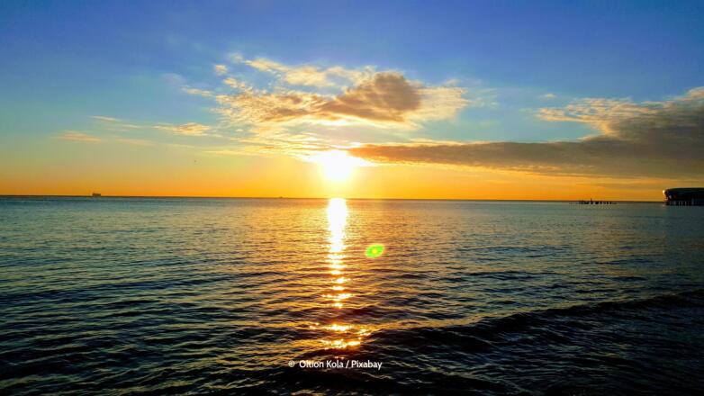 Sonnenuntergang an der Adria - Europa