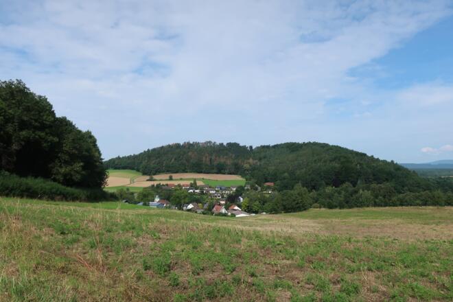 Blick auf Plesten