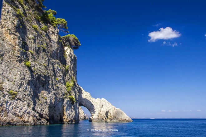 Zakynthos Küste in Griechenland Europa