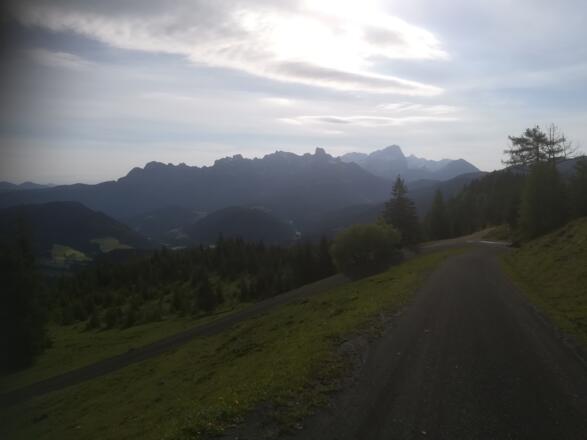 Blick zum Gosaukamm
