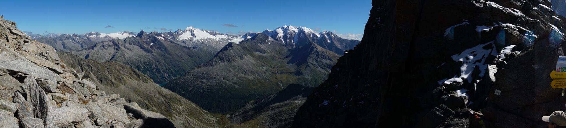 Alpeinerscharte Panorama