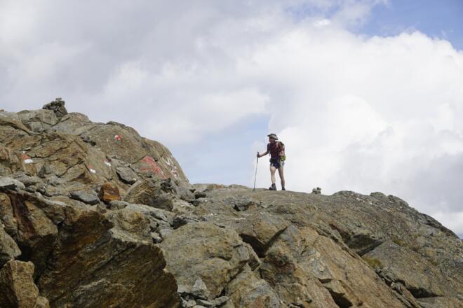 auf dem Weg zum Wilden Freiger
