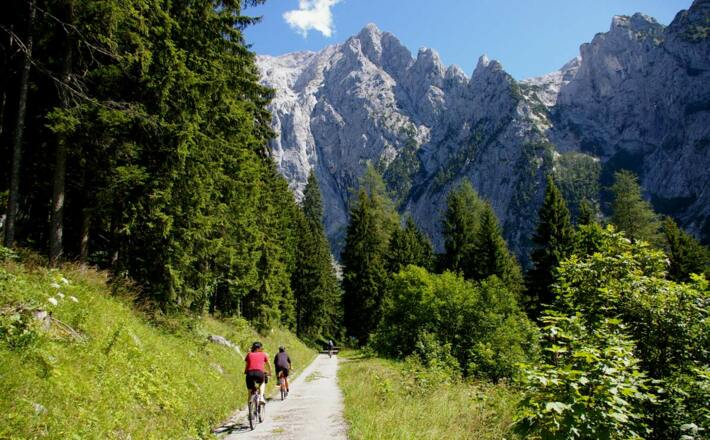 Mit dem Mountainbike auf die Ligoascht