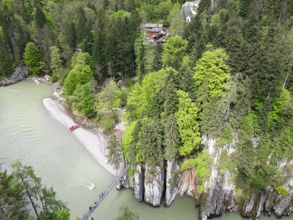 Blick von der Aussichtsplattform