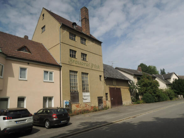 Gebäude der ehemaligen Brauerei Fink in Meeder
