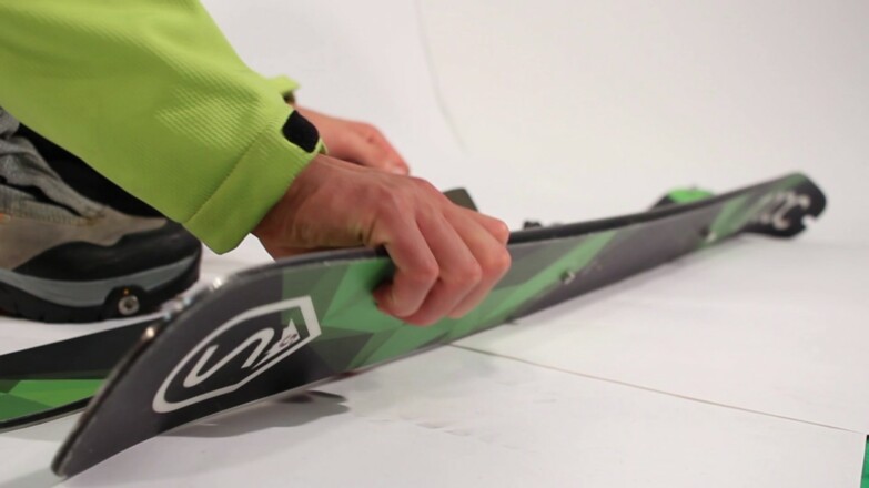 Sledge to touring ski tutorial