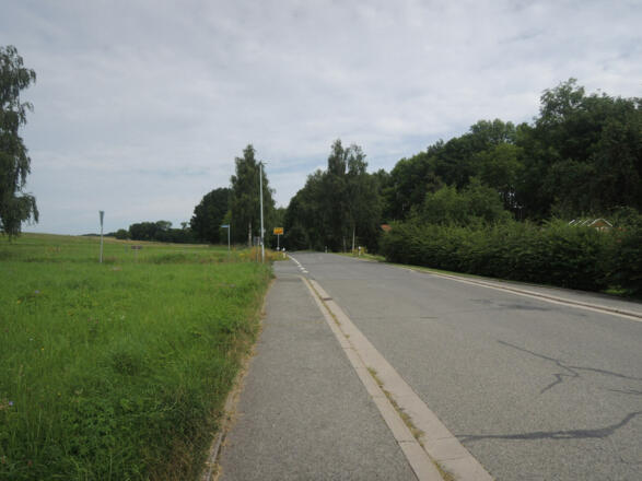 Am Ortsausgang von Meeder