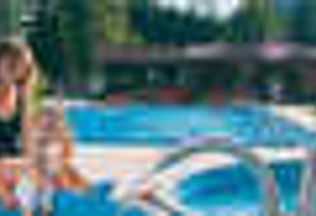 Babybecken im Jungholzer Felsenbad