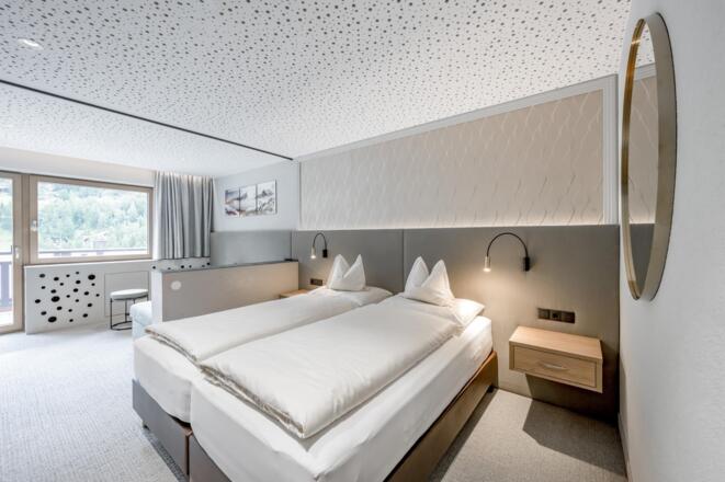 Tirolerin Schlaf- Wohnraum