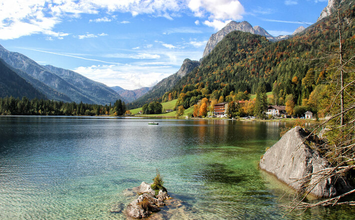 Das Ideal eines Bergsees