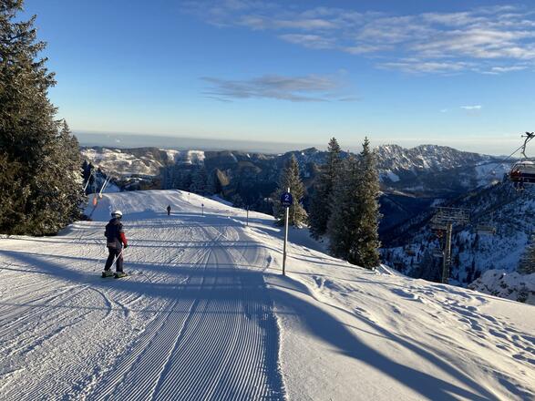 Schifahren am Kasberg