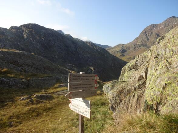 Kurz vor der Grohmannhütte