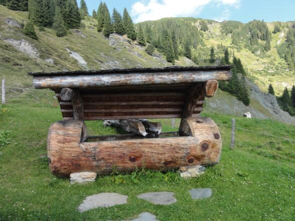 Brunnen bei der Wimm Hochalm