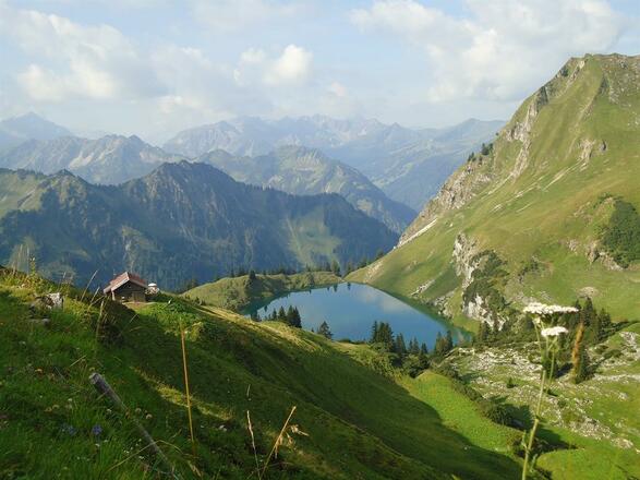 Seealpsee - ein herrlicher Bergsee im Allgäu