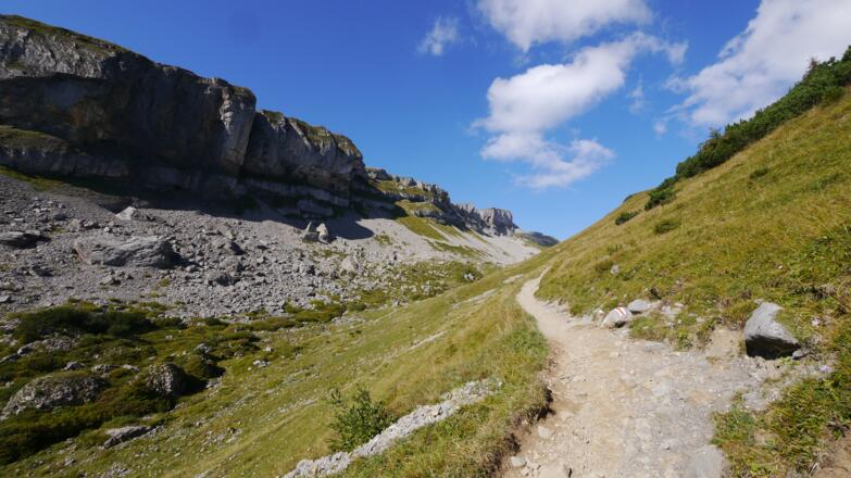 Blick auf den Hohen Ifen