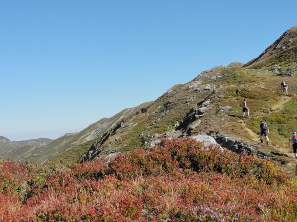 Herrensteig - traumhafte Aussichten auf dem Weg Richtung Gr. Rettenstein