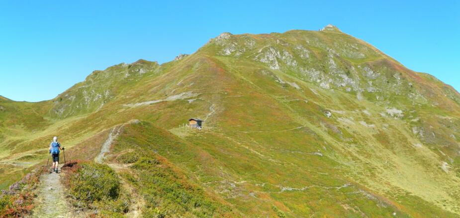 Aufstiegsgrat zum Hirschkopf