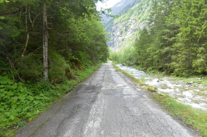 Auf dem alten Nassfelderweg zur Astenalm