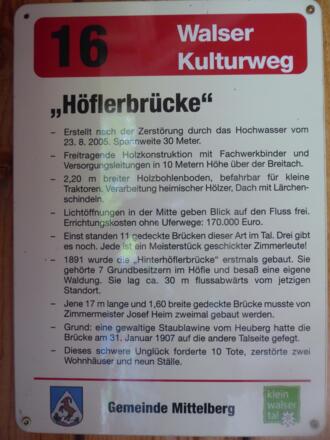 Info-Tafel