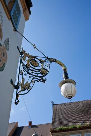 Lampe am Alten Rathaus