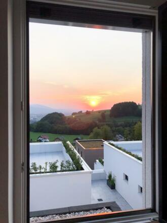 Ausblick Schlafzimmer