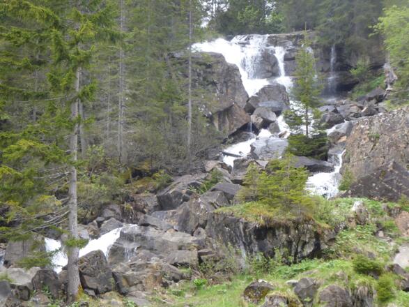 Schwarzwasser-Wasserfall