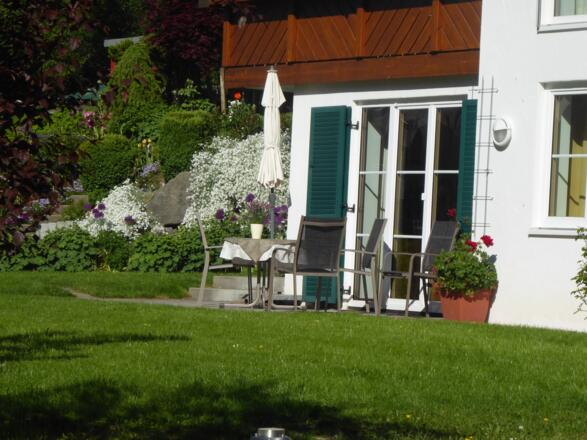 Veranda der Wohnung Kuhgehren