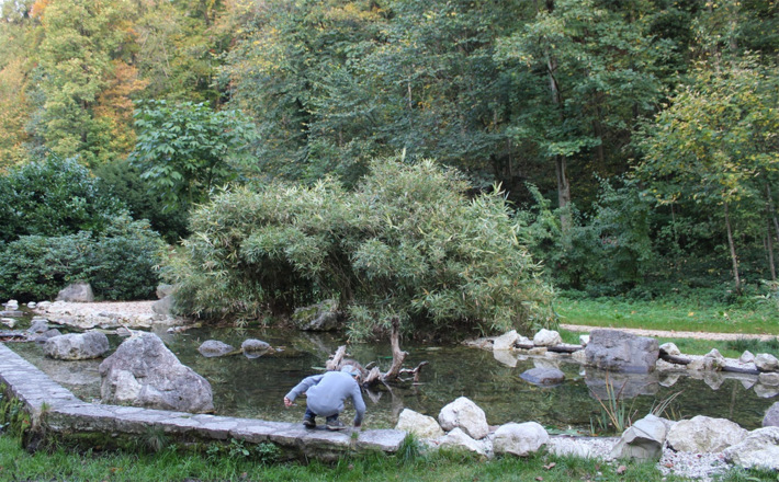 Die Marienquelle im Karlspark