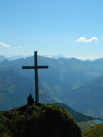 am Hirschkopf-Gipfel