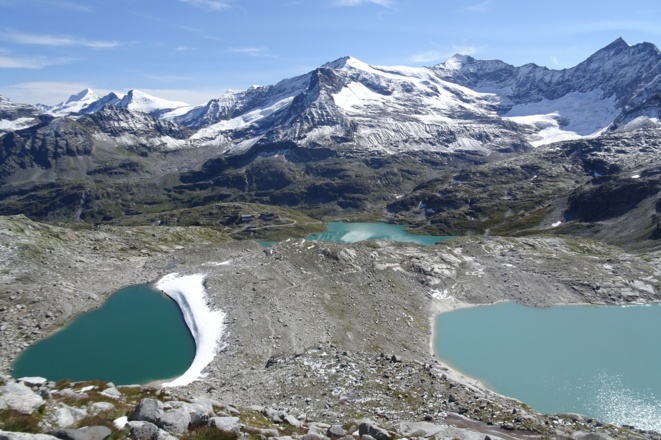 Mitten im Hochgebirge