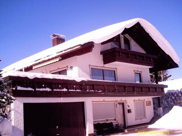 Haus im Winter