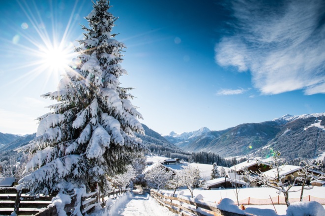 Winterweg hoch zum Winterbauer