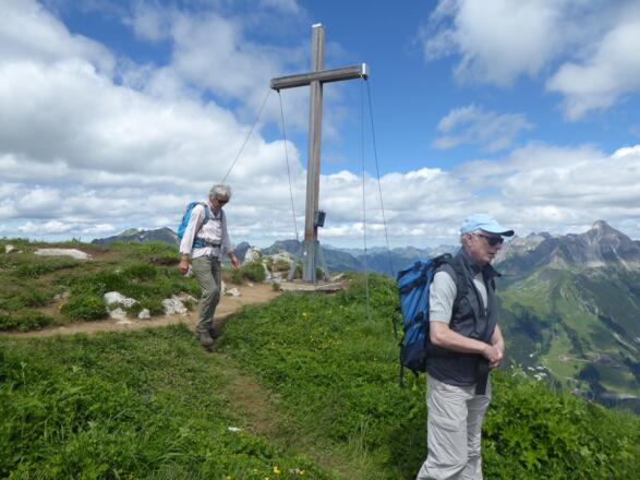 Gipfel des Warther Horn