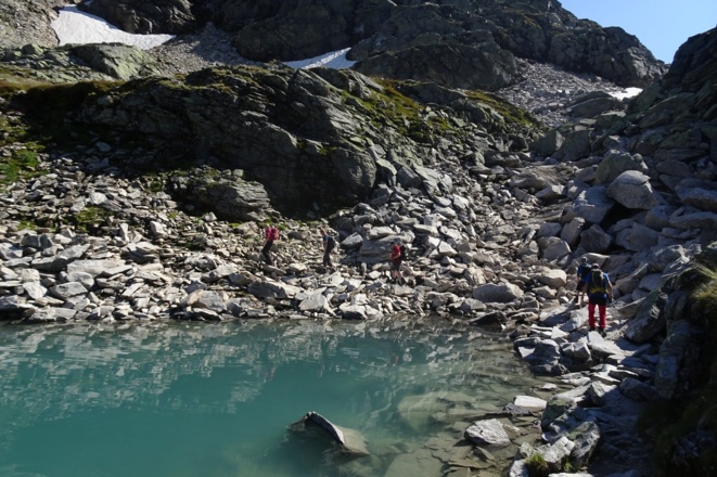 Gletscherweg rund um den Weißsee