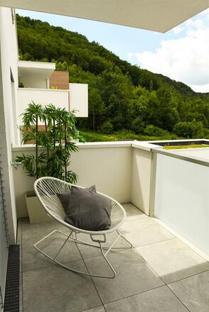 Balkon der Wohnung