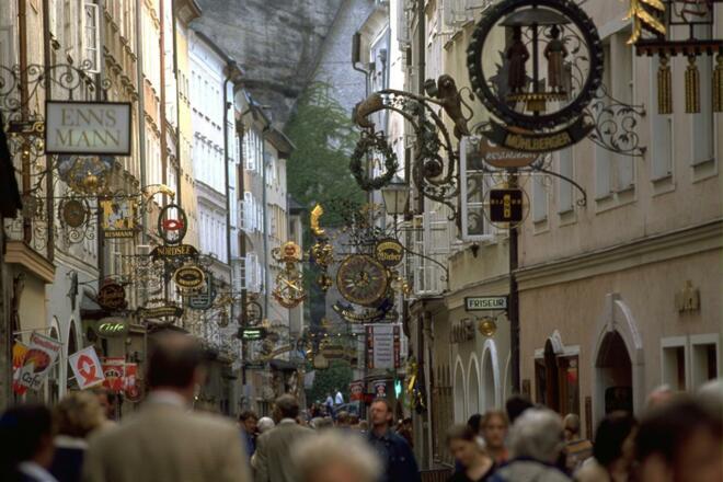 Getreidegasse, Stadt Salzburg