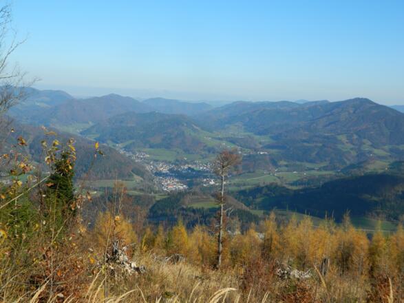 Blick nach Weyer