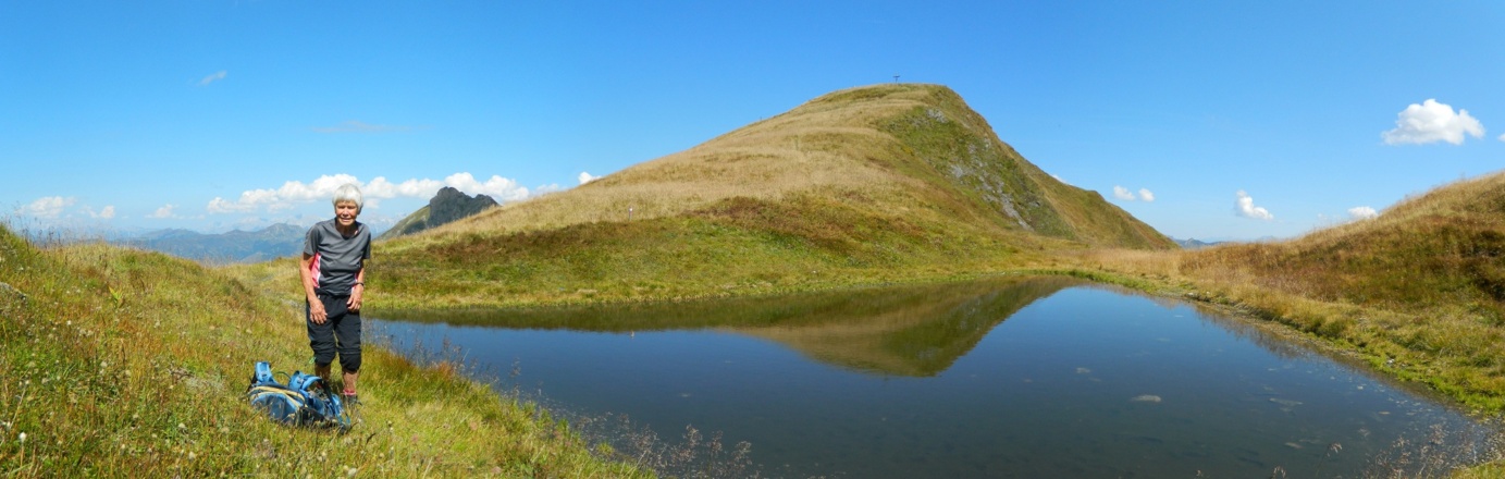 Blick zurück zum Hirschkopf