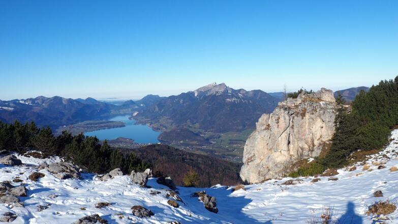 Felskanzel ~1555m mit Wolfgangsee