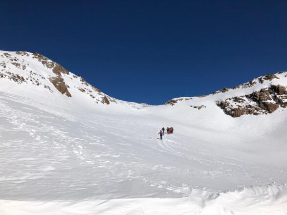 Aufstieg zum Teufelsjoch