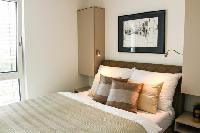 Schlafzimmer 2 mit Boxspringbett