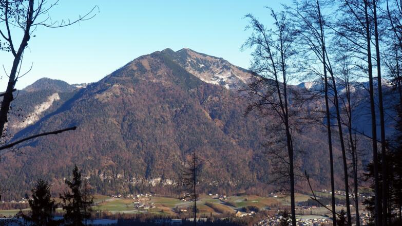 Leonsberg 1745m beim Abstieg