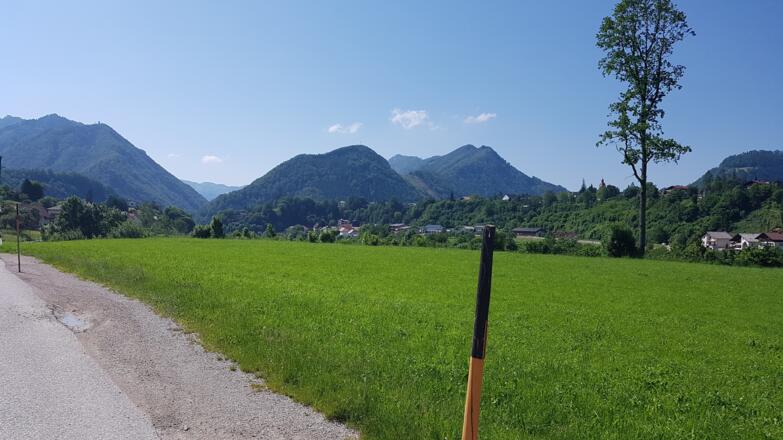kurz vor Großraming mit dem Schieferstein