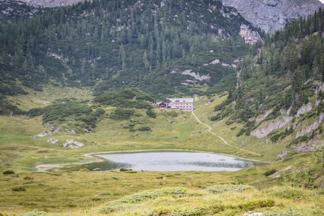 Kärlingerhaus und Funtensee